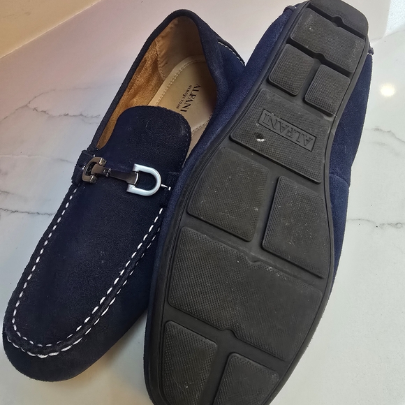 Alfani Men\'s Navy Loafers main image 4